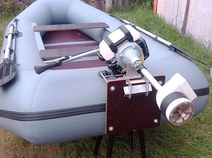 Навесной транец лодки ПВХ - нужен или нет?